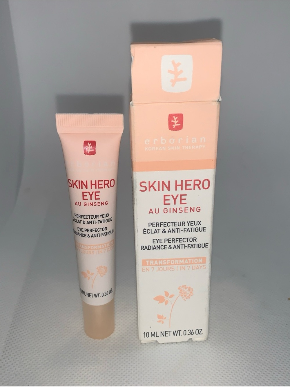 Eborian Skin Hero Eye Au Ginseng Eye Perfector NIB .36 Oz